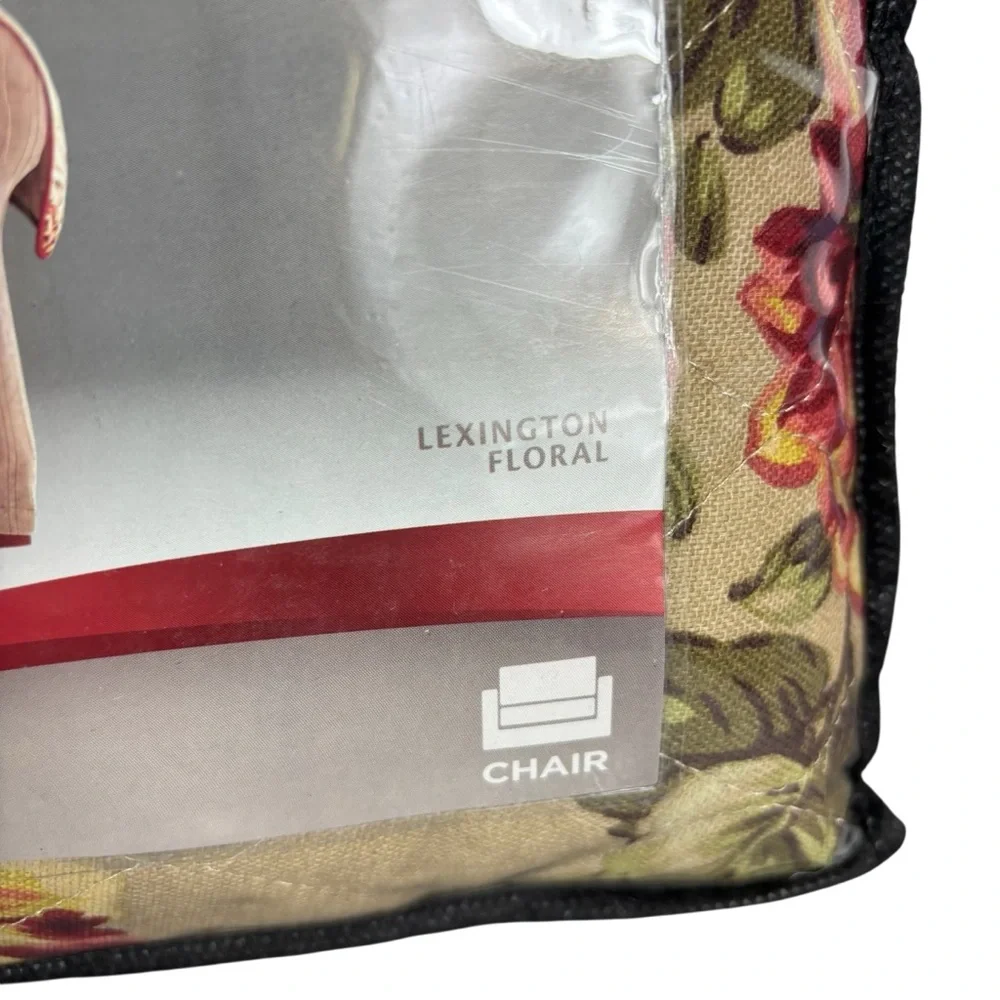 Sure Fit Furniture Cover Quilted Lexington Rose Floral Chair Pet Friendly 32x43”